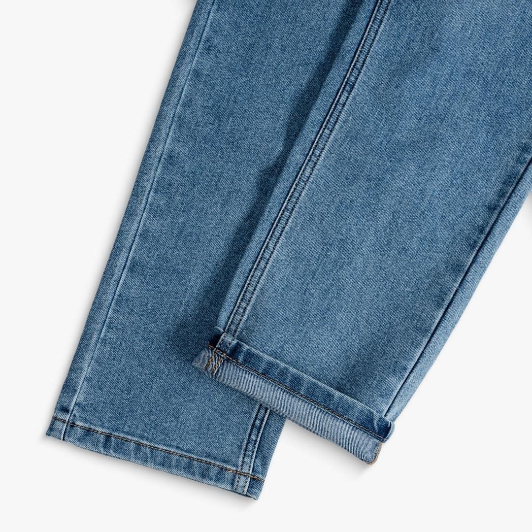 QUẦN JEANS THIẾT KẾ BASIC - MÀU XANH NHẠT 9QBDB021XNH