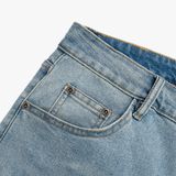  QUẦN JEANS BASIC - XANH NHẠT 
