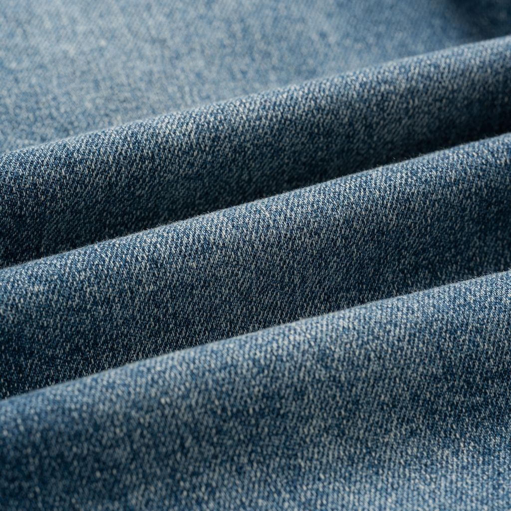 QUẦN JEANS THIẾT KẾ BASIC - MÀU XANH NHẠT 9QBDT025XAH