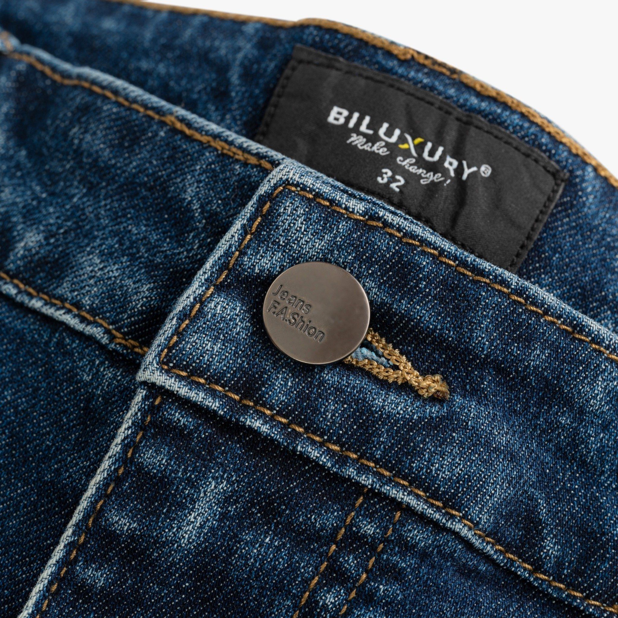 QUẦN JEANS THIẾT KẾ - XANH DƯƠNG 9QBDT025XDM