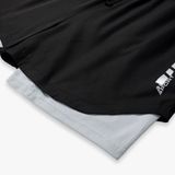  Quần đùi gió thiết kế, (Đen, 29) 