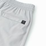  QUẦN ĐÙI GIÓ THỂ THAO - MÀU GHI SÁNG 