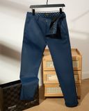  Quần kaki dài thiết kế, (Tím than tối, 29) 