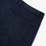  Quần kaki dài thiết kế (Tím than tối, 29) 