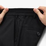  Quần kaki ngố thiết kế, (Đen, 29) 