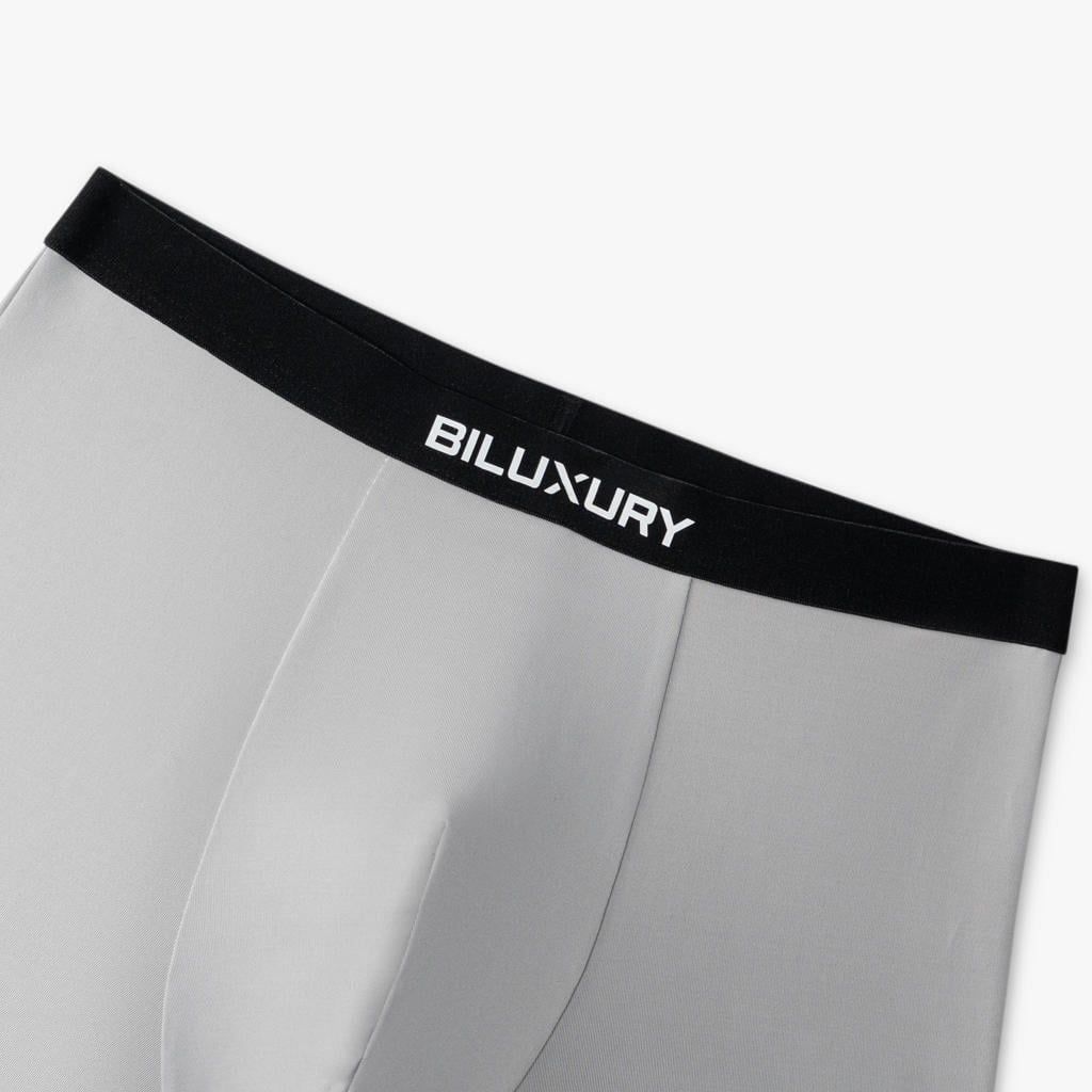 QUẦN BOXER BASIC, CO GIÃN - MÀU GHI SÁNG 9SIDB515GHS