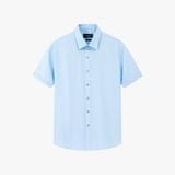  ÁO SƠ MI CỘC TAY BASIC - MÀU XANH DA TRỜI 