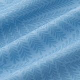  Áo sơ mi cộc tay hoạ tiết, (Xanh nhạt, 39) 