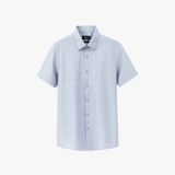  Áo sơ mi cộc hoạ tiết, (Ghi xám, 39) 