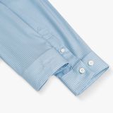  Sơ mi dài tay kẻ sọc, (Xanh, 39) 