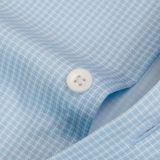  Sơ mi dài tay kẻ sọc, (Xanh, 39) 