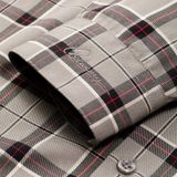  Áo sơ mi dài tay caro, (Rêu, 39) 