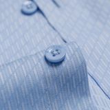  ÁO SƠ MI TAY DÀI, HỌA TIẾT CAO CẤP - MÀU XANH BIỂN 