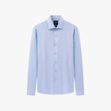  ÁO SƠ MI TAY DÀI, HỌA TIẾT CAO CẤP - MÀU XANH BIỂN 