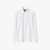  Áo sơ mi dài tay hoạ tiết, (Trắng, 39) 