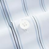  ÁO SƠ MI TAY DÀI, KẺ SỌC CAO CẤP - MÀU TRẮNG 