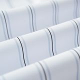  ÁO SƠ MI TAY DÀI, KẺ SỌC CAO CẤP - MÀU TRẮNG 