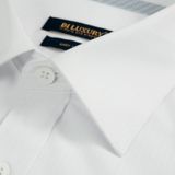  Áo sơ mi dài tay thiết kế, (Trắng, 39) 