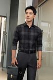  Sơ mi ghi kẻ vuông SMC186 (48-56) - 56 