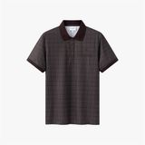  Áo polo họa tiết (Nâu) 