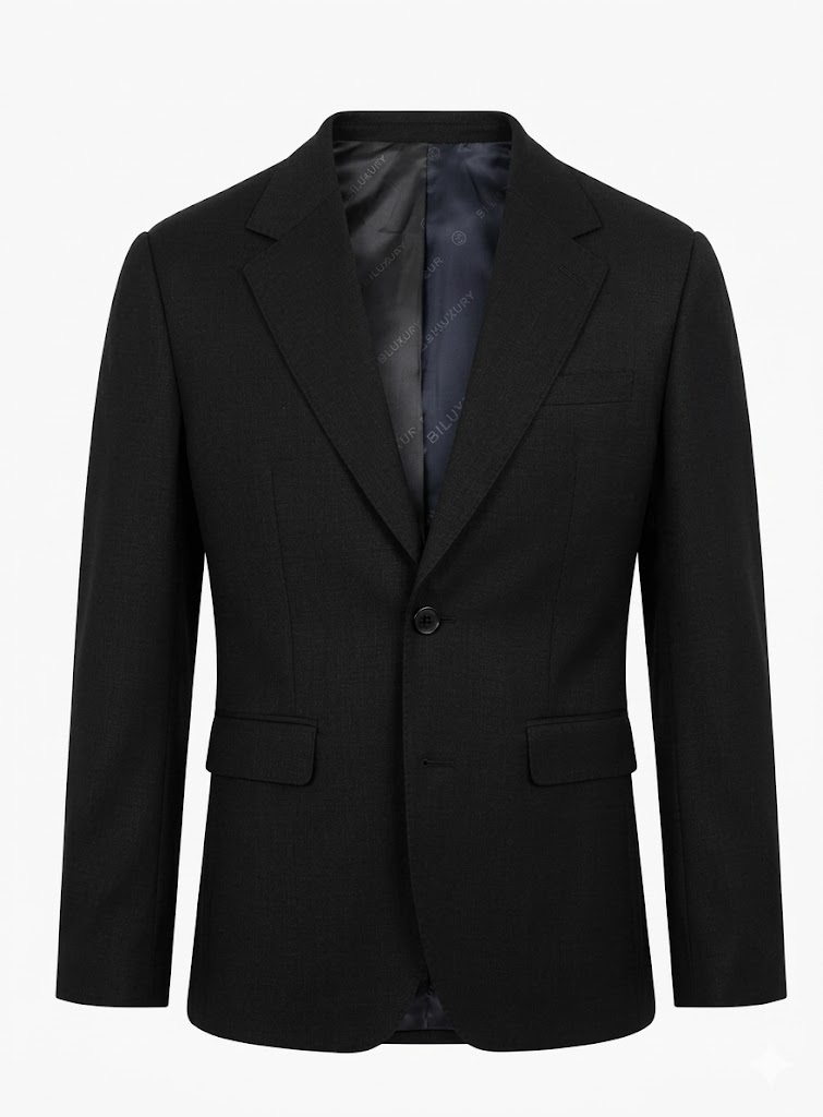  ÁO VEST BILUXURY CAO CẤP - MÀU ĐEN 9AVBH510DEN 