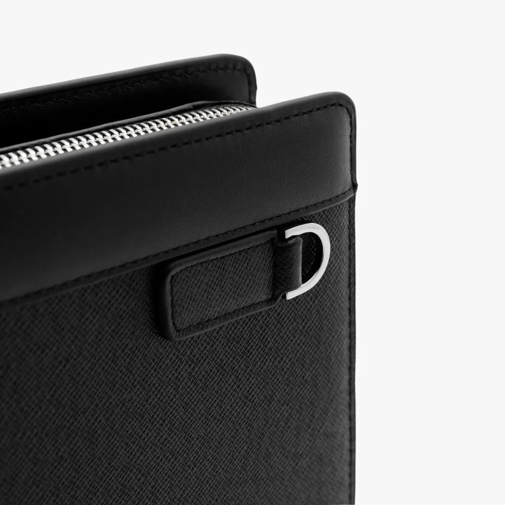TÚI CLUTCH CẦM TAY, CHẤT LIỆU DA CAO CẤP - ĐEN 1TDCT001DEN