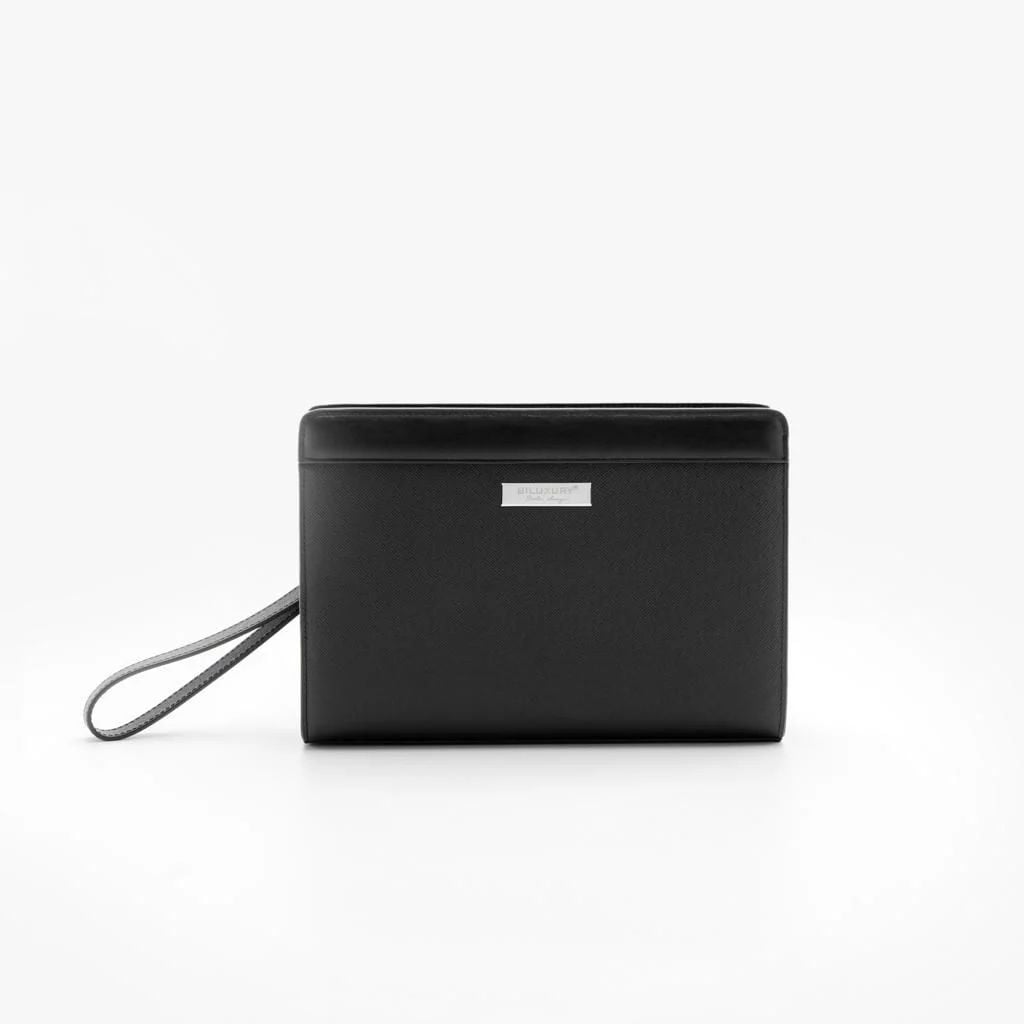 TÚI CLUTCH CẦM TAY, CHẤT LIỆU DA CAO CẤP - ĐEN 1TDCT001DEN