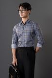  Sơ mi xanh kẻ vuông - SMC165 - 50 