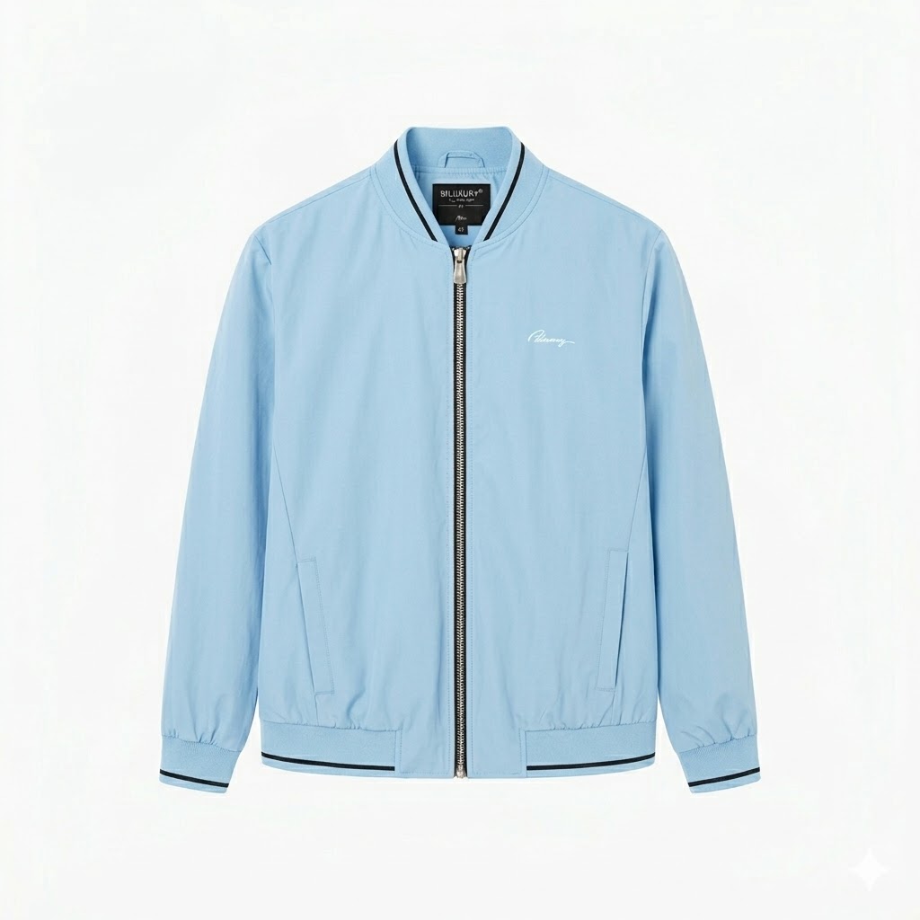  ÁO KHOÁC GIÓ 2 LỚP - XANH PASTEL 