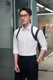  Sơ mi trắng họa tiếp đáp vai - SMC172 - 48 
