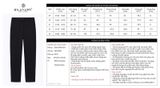  QUẦN ÂU PHỐI HỌA TIẾT KẺ SỌC - ĐEN 