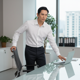  Áo sơ mi dài tay thiết kế, (Trắng, 39) 