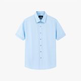  Áo sơ mi cộc tay cơ bản (Xanh, 42) 