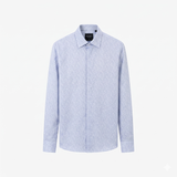  ÁO SƠ MI TAY DÀI, HỌA TIẾT CAO CẤP - XANH PASTEL 7SMDH003XNH01 