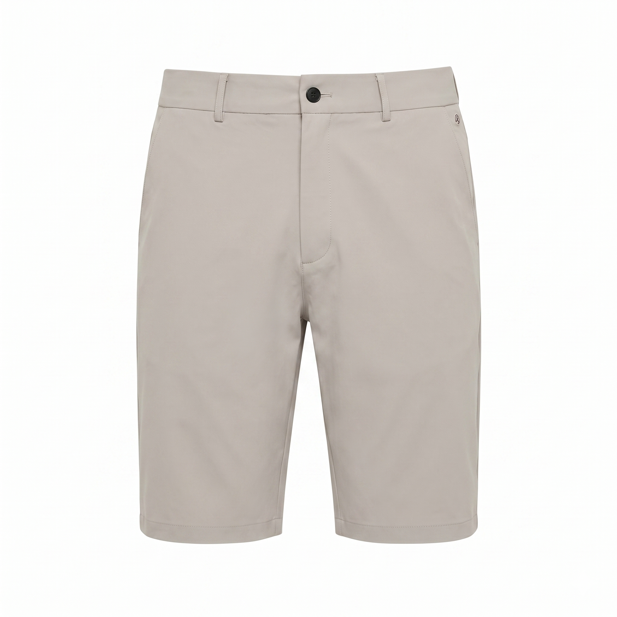 QUẦN SHORT KAKI - MÀU GHI SÁNG 1QNKT602GHS
