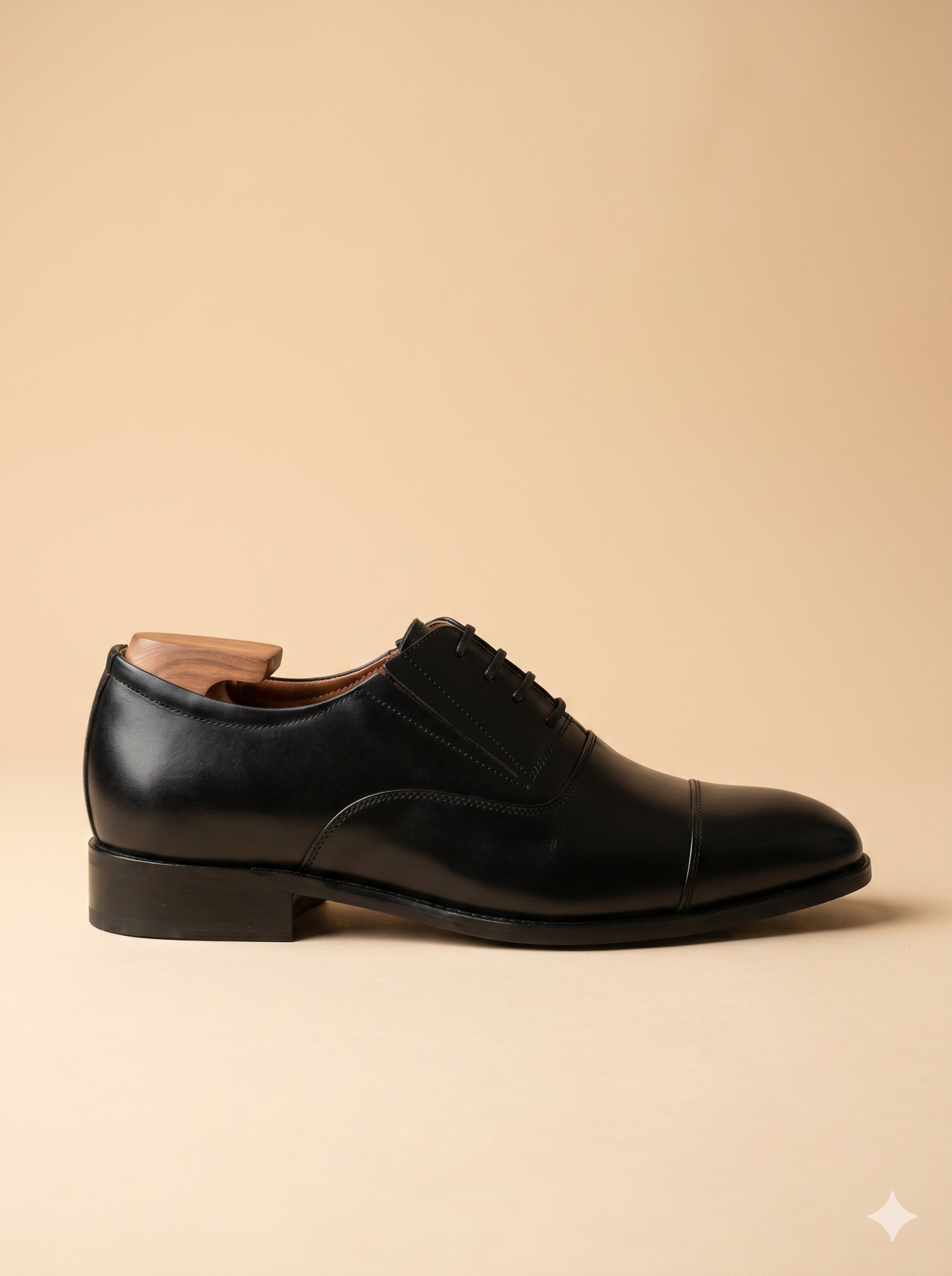 GIÀY DA OXFORD BUỘC DÂY - ĐEN 1GTCC001DEN