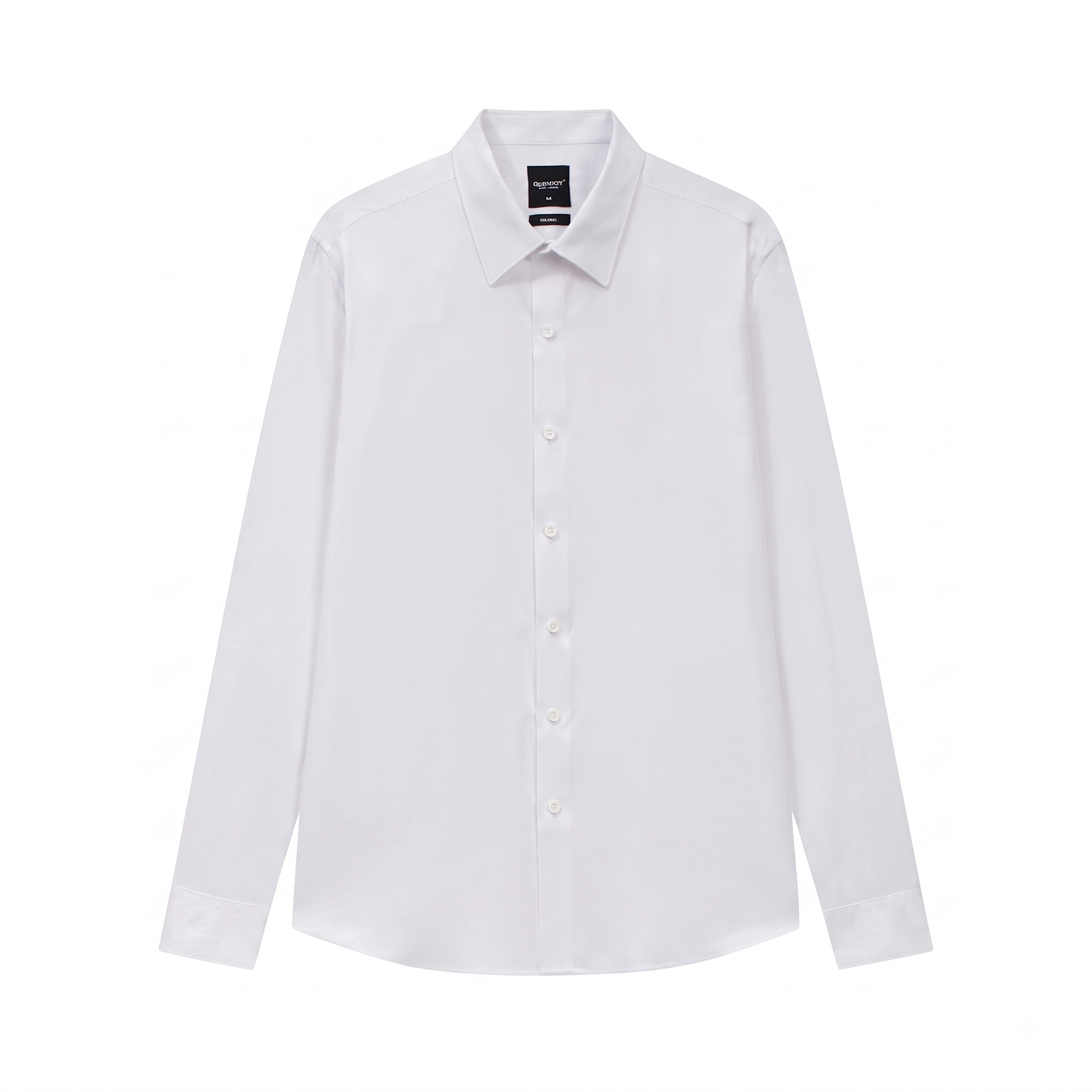 ÁO SƠ MI TAY DÀI, POLYESTER - MÀU TRẮNG 8SMDB413TRK01