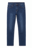  QUẦN JEANS BASIC - XANH DƯƠNG ĐẬM 8QBDB004XDM01 