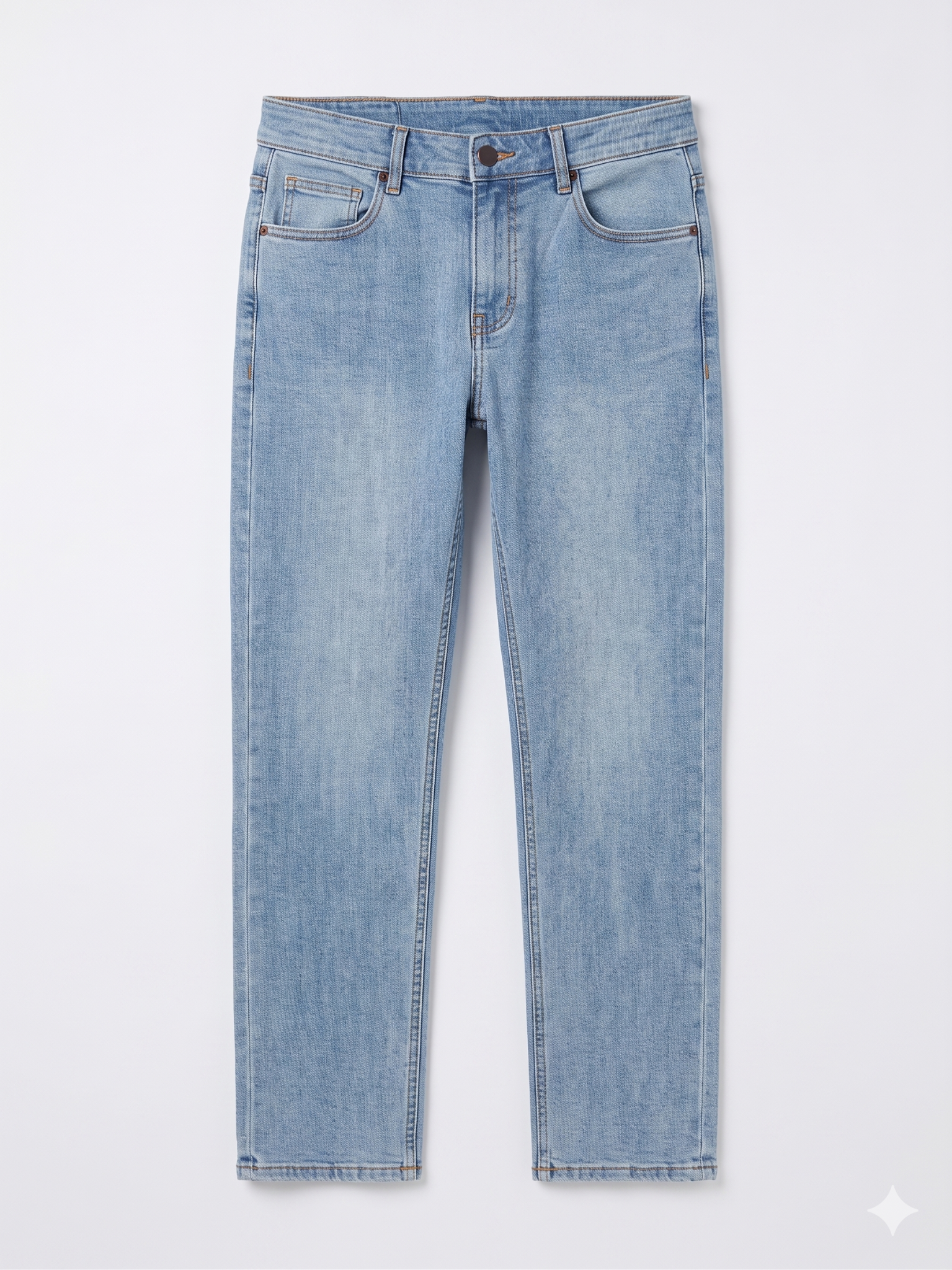  QUẦN JEANS BASIC - XANH 8QBDB004XAD 