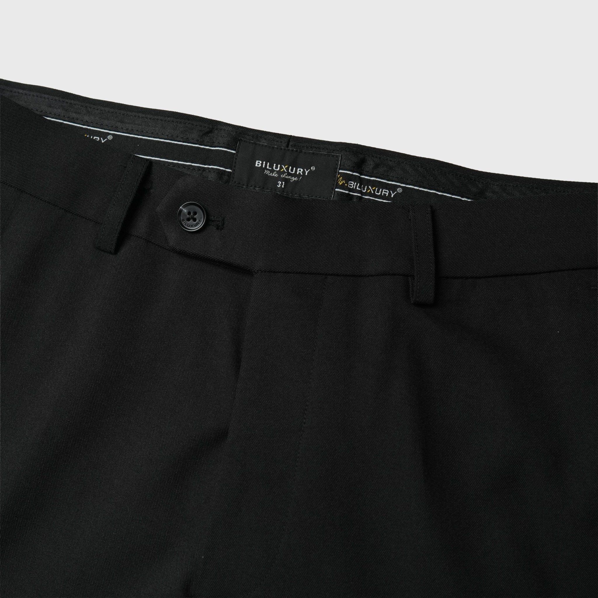 QUẦN VEST ÂU BASIC - MÀU ĐEN