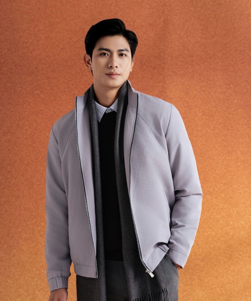  Áo khoác gió 2 lớp thiết kế 