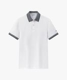  Áo phông có cổ cơ bản, (Trắng, 43) 