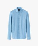  ÁO SƠ MI DÀI TAY, HỌA TIẾT - XANH BIỂN 