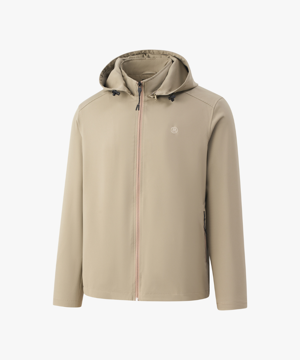  Áo gió 2 lớp thiết kế, (Be, 39) 