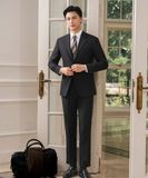  Áo vest hoạ tiết, (Đen, 39) 