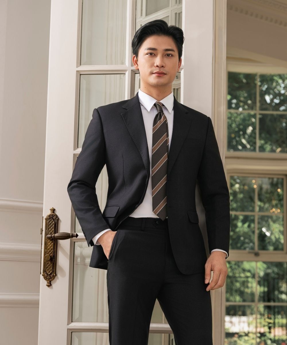  Áo vest hoạ tiết, (Đen, 39) 