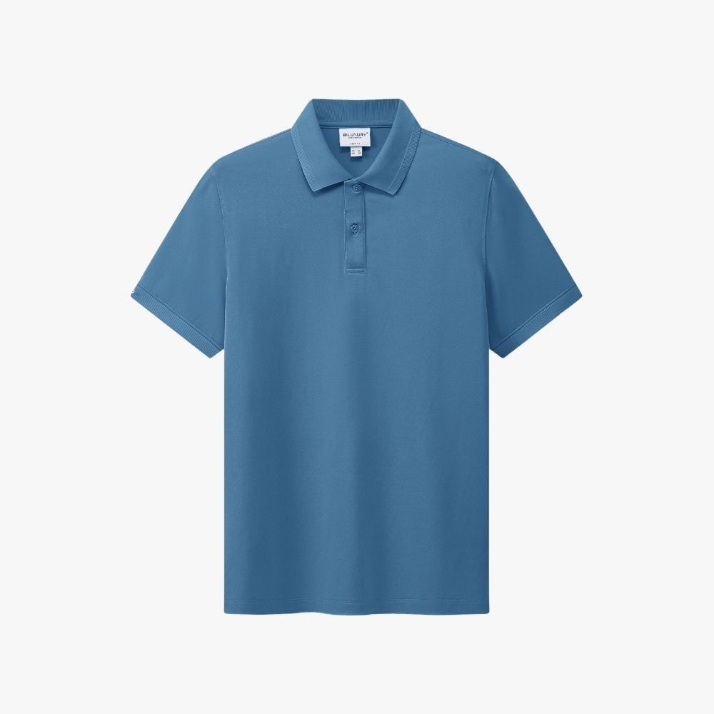  ÁO POLO CƠ BẢN - XANH COBAN 