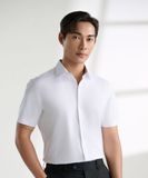  Áo sơ mi cộc tay cơ bản, (Trắng, 39) 
