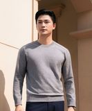  Áo len cổ tròn thiết kế, (Ghi sáng, 39) 