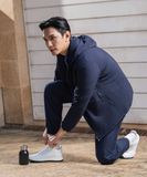  Áo khoác gió thiết kế, (Tím than sáng, 39) 